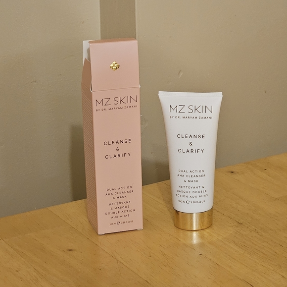 MZ SKIN Cleanse & Clarify Dual Action AHA Cleanser & Mask - Picture 2 of 2